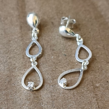Earrings "Círculo de Violeta"