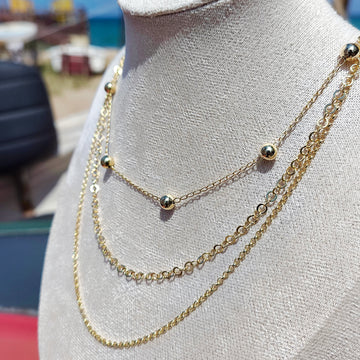 Necklace "Capas de Renata"