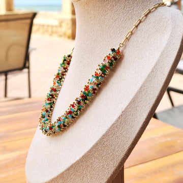 Necklace "Bailando con Luces"
