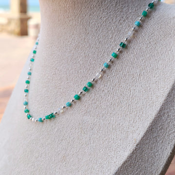 Necklace "Caribe Verde"