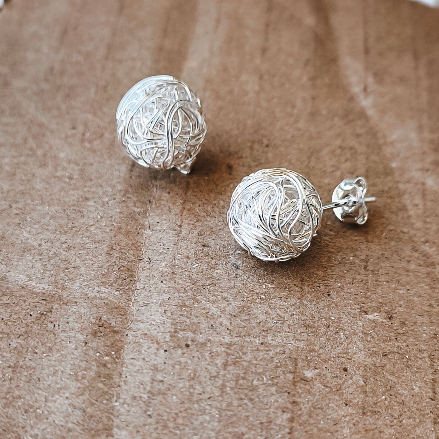 Earrings "Nidos de Picaflor"