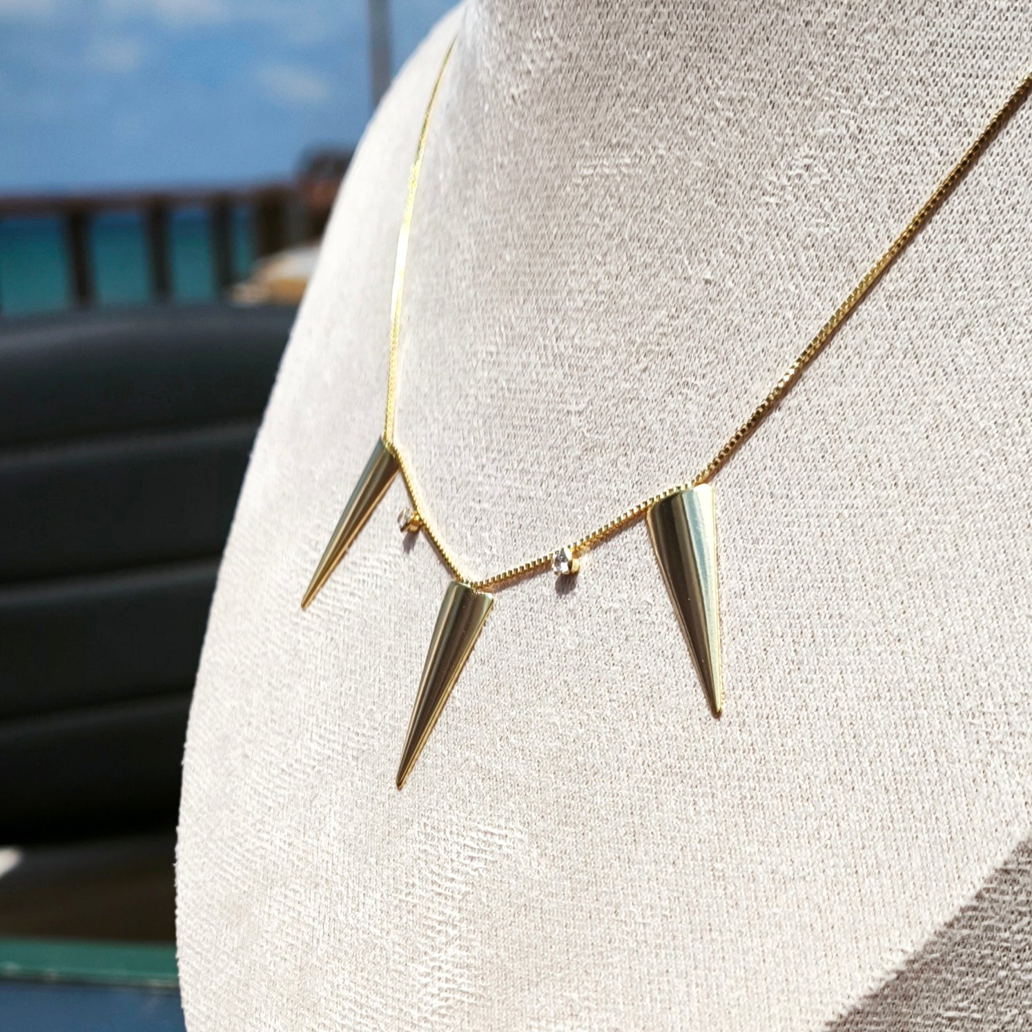 Necklace "Puntas de Sol"