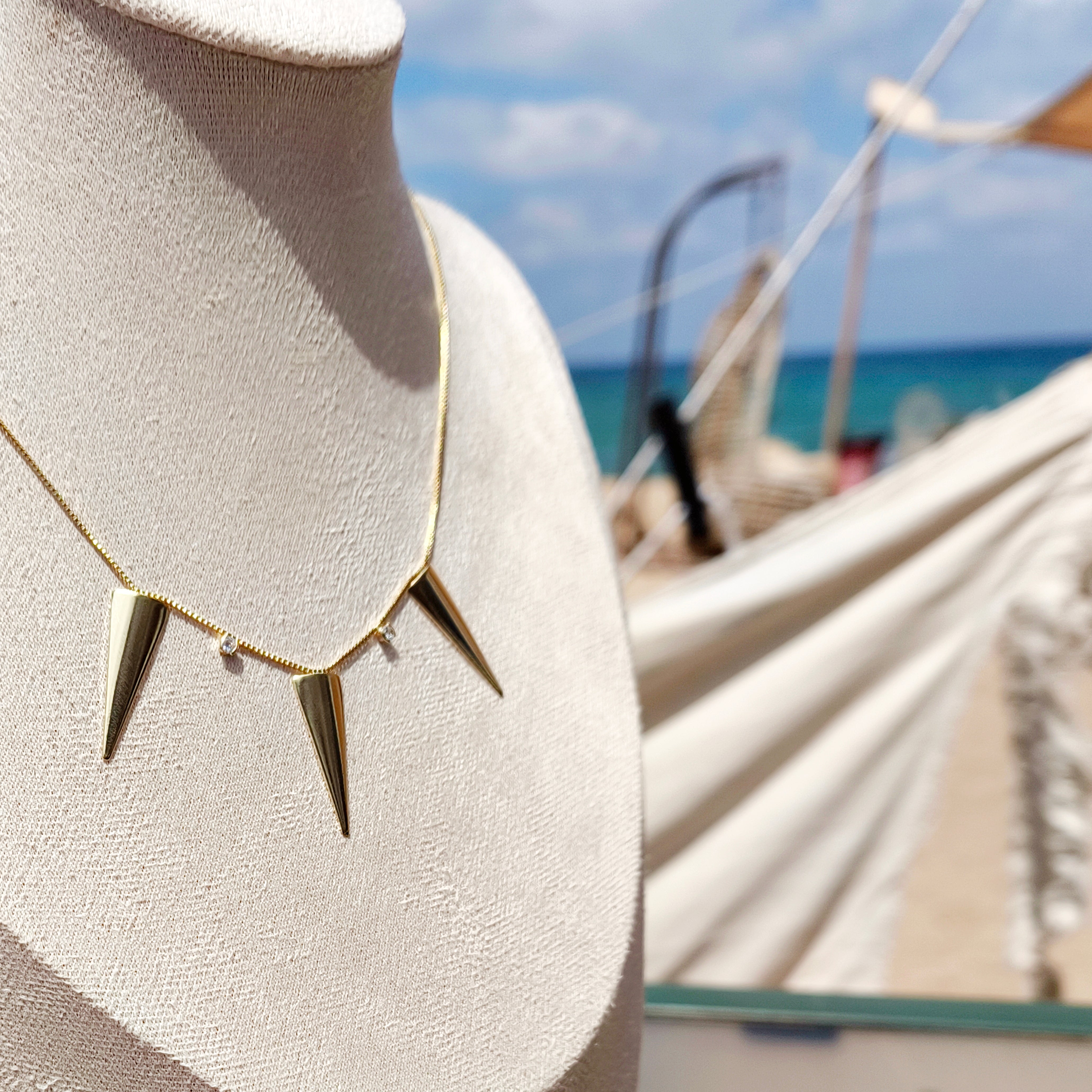 Necklace "Puntas de Sol"