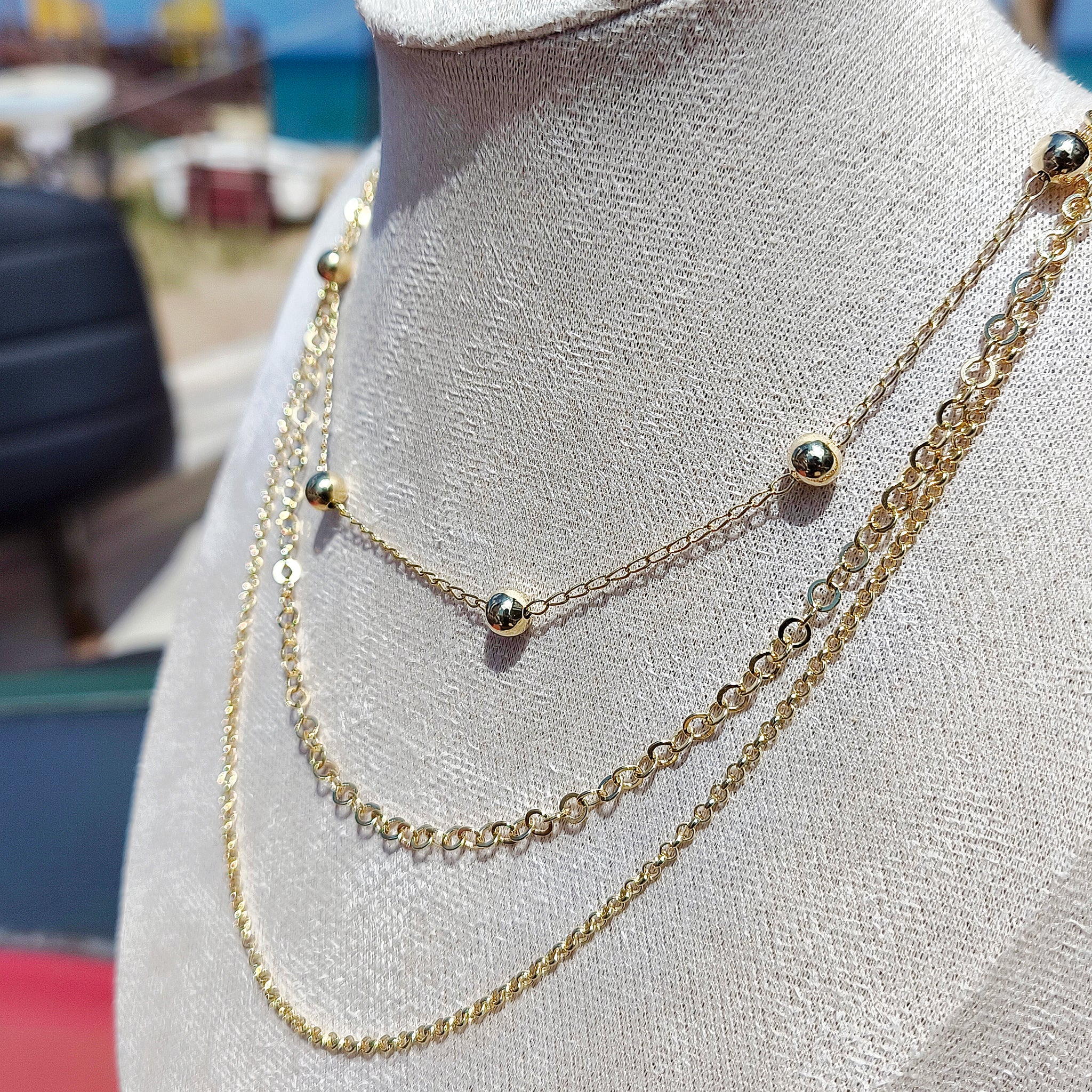 Necklace "Capas de Renata"