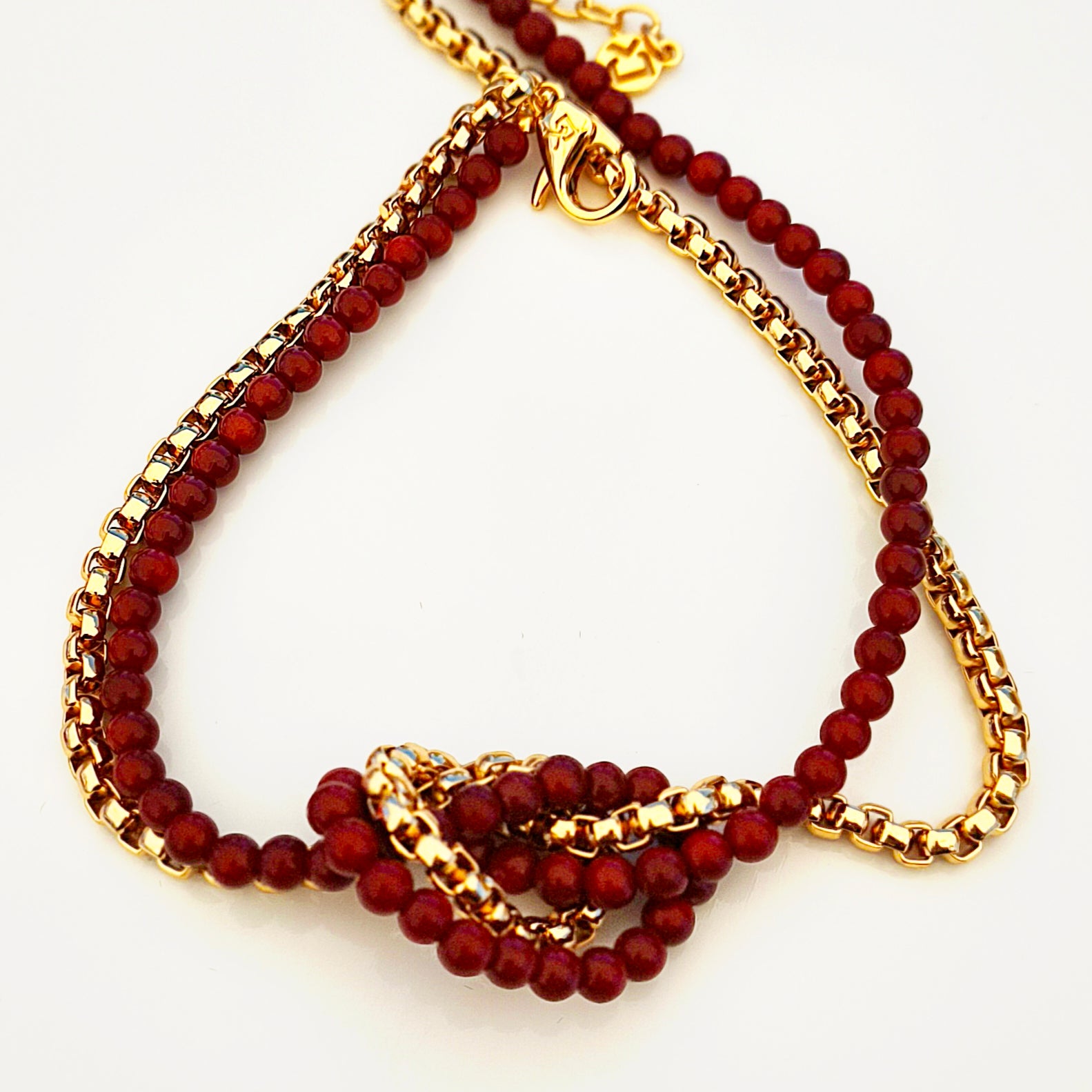 Set - Necklace & Earrings "Sabor Dorado"