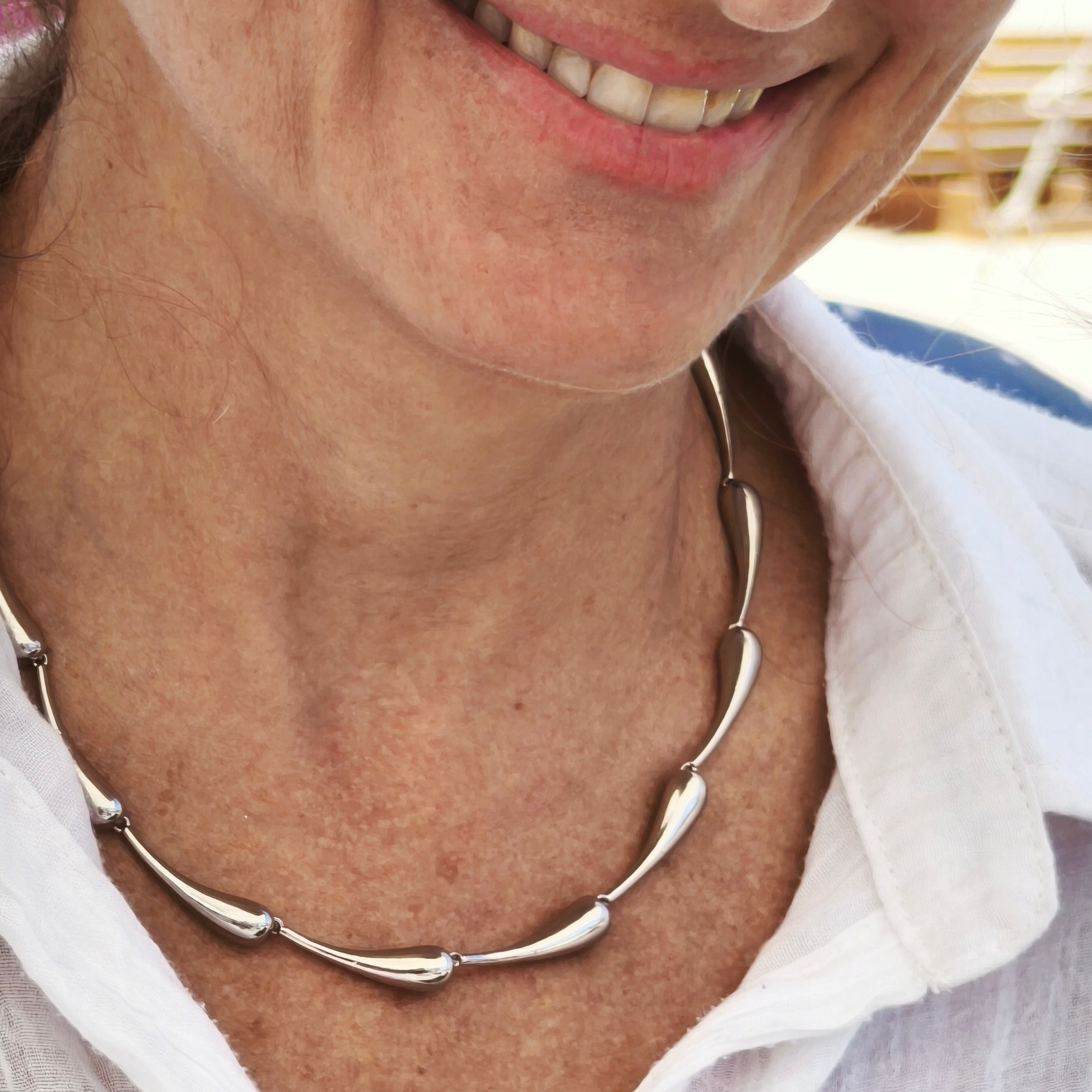 Necklace "Lluvia Serena"