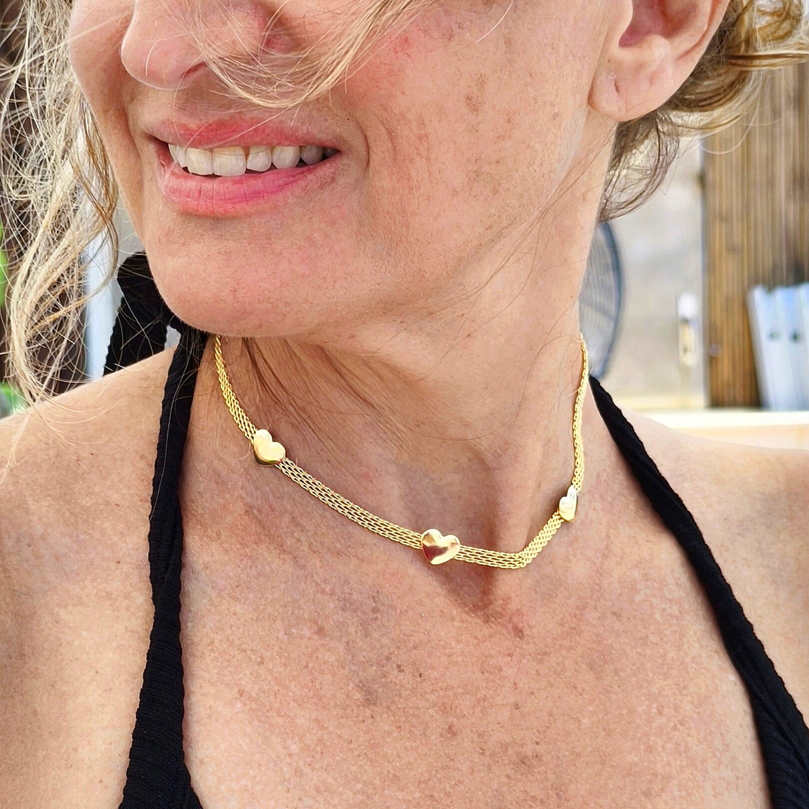 Necklace "Corazón de Julieta"