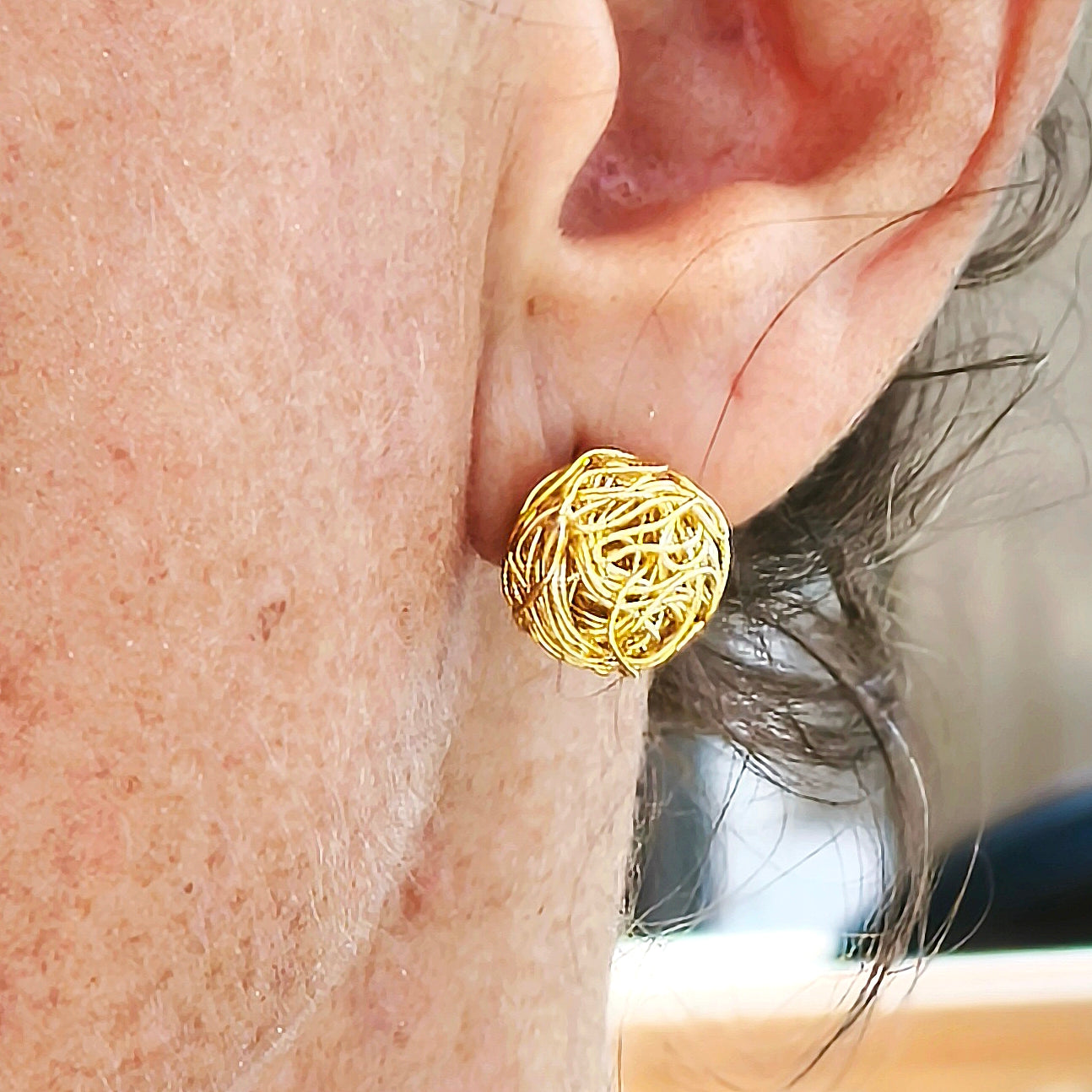 Earrings "Nidos de Picaflor"
