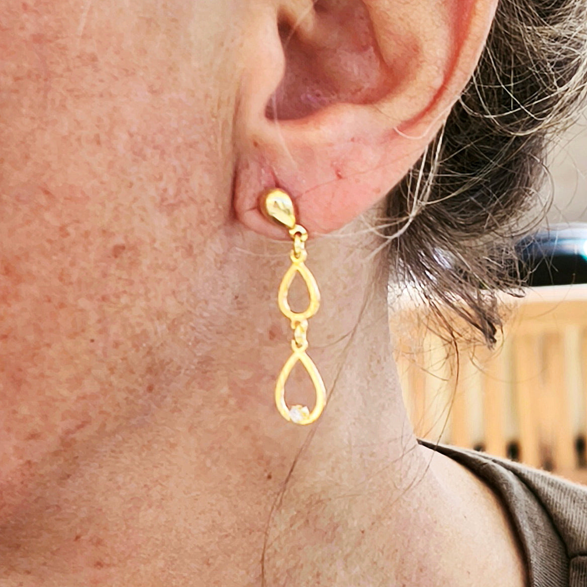 Earrings "Círculo de Violeta"