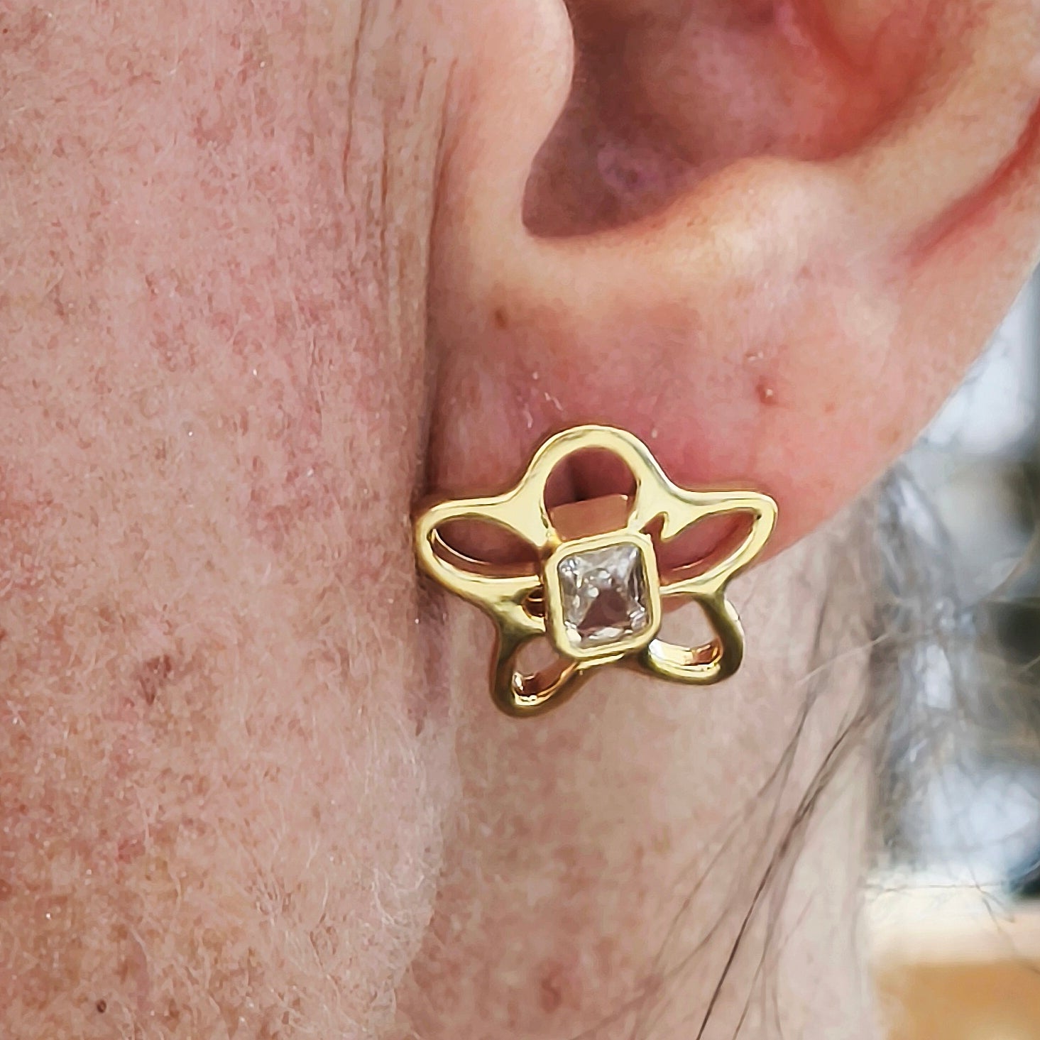 Earrings "Flor de Lucía"