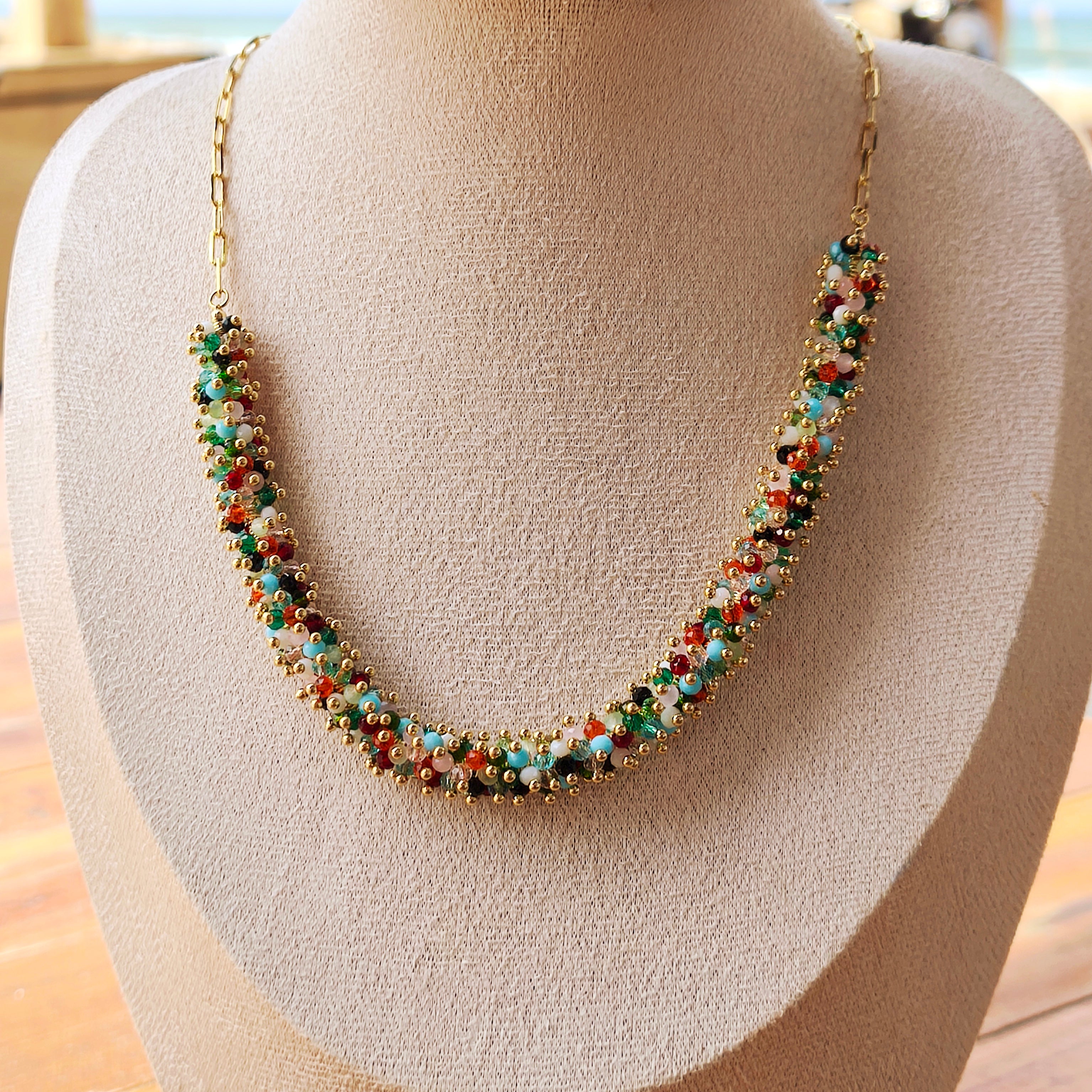 Necklace "Bailando con Luces"