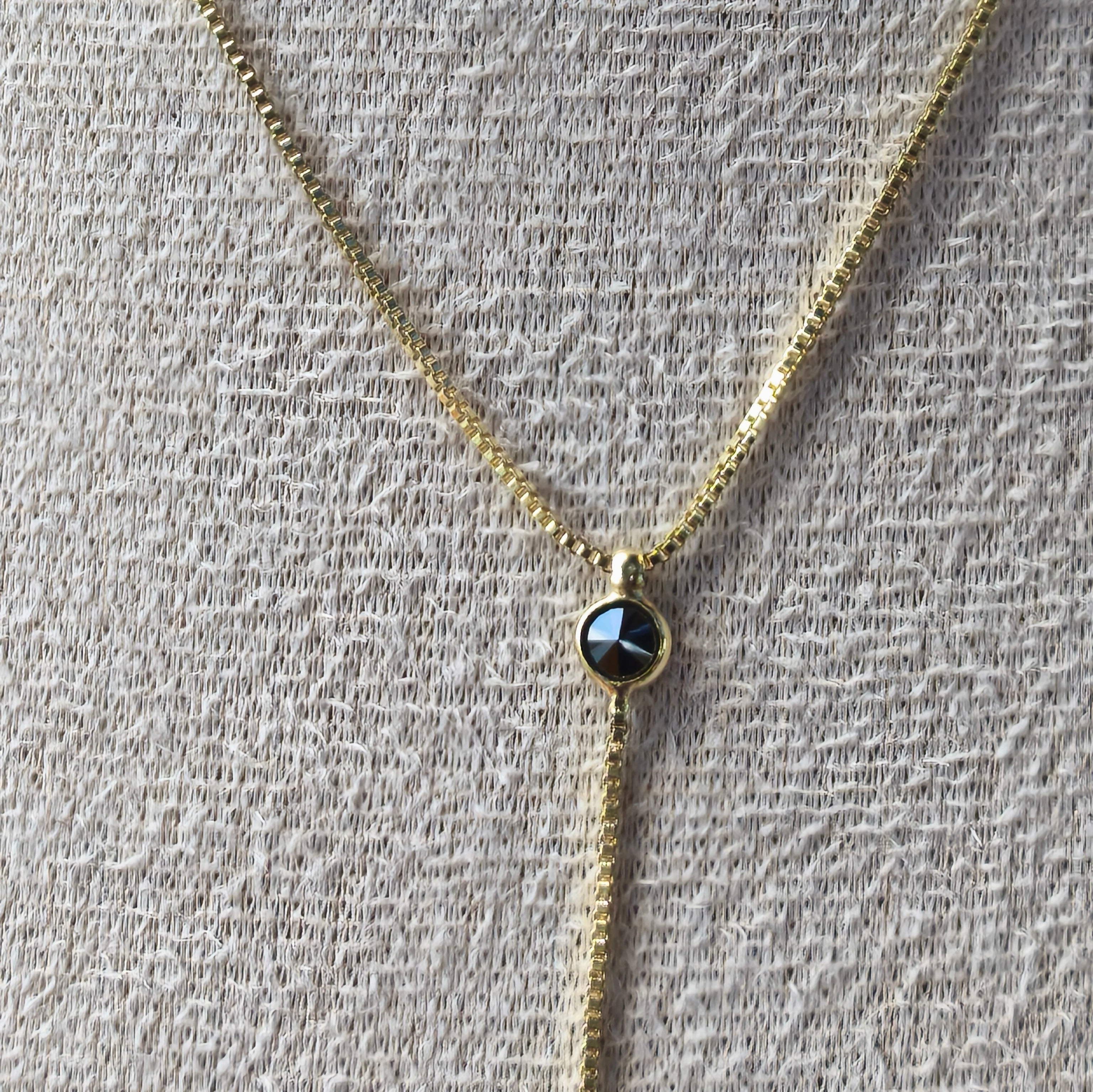 Necklace "Gota de Luna"