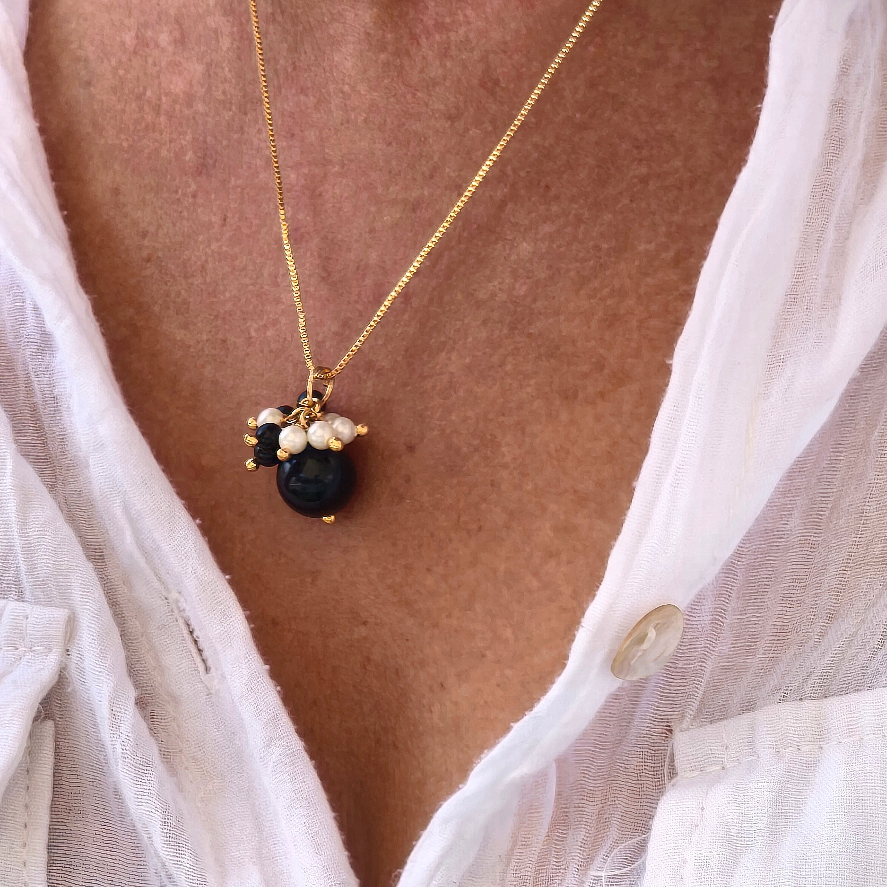 Pendant "Gotas de Medianoche"