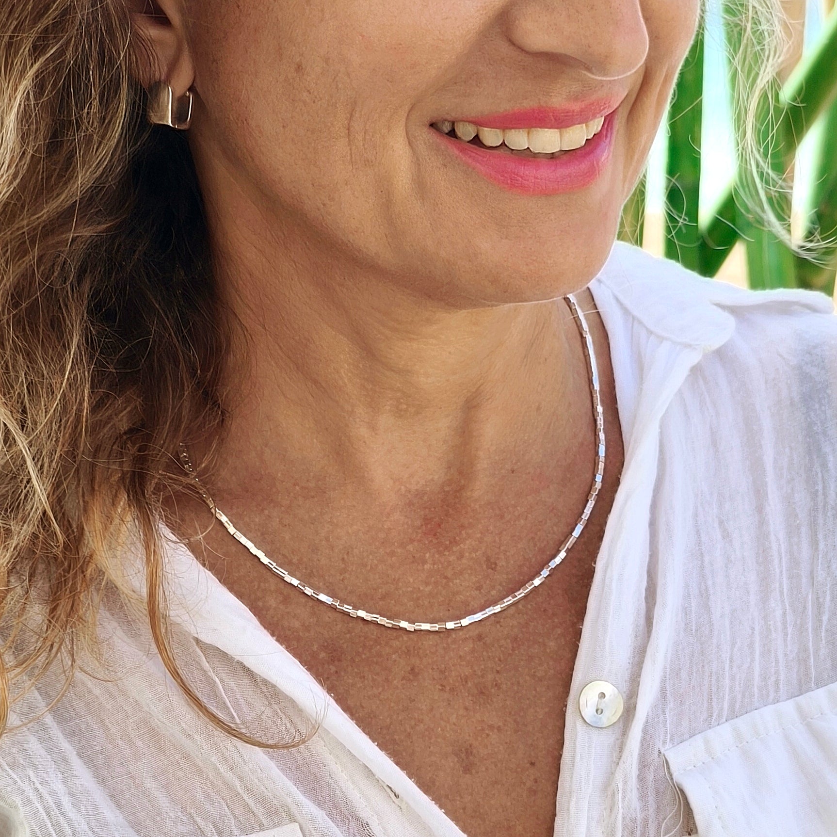 Necklace "Hilo de Sol"