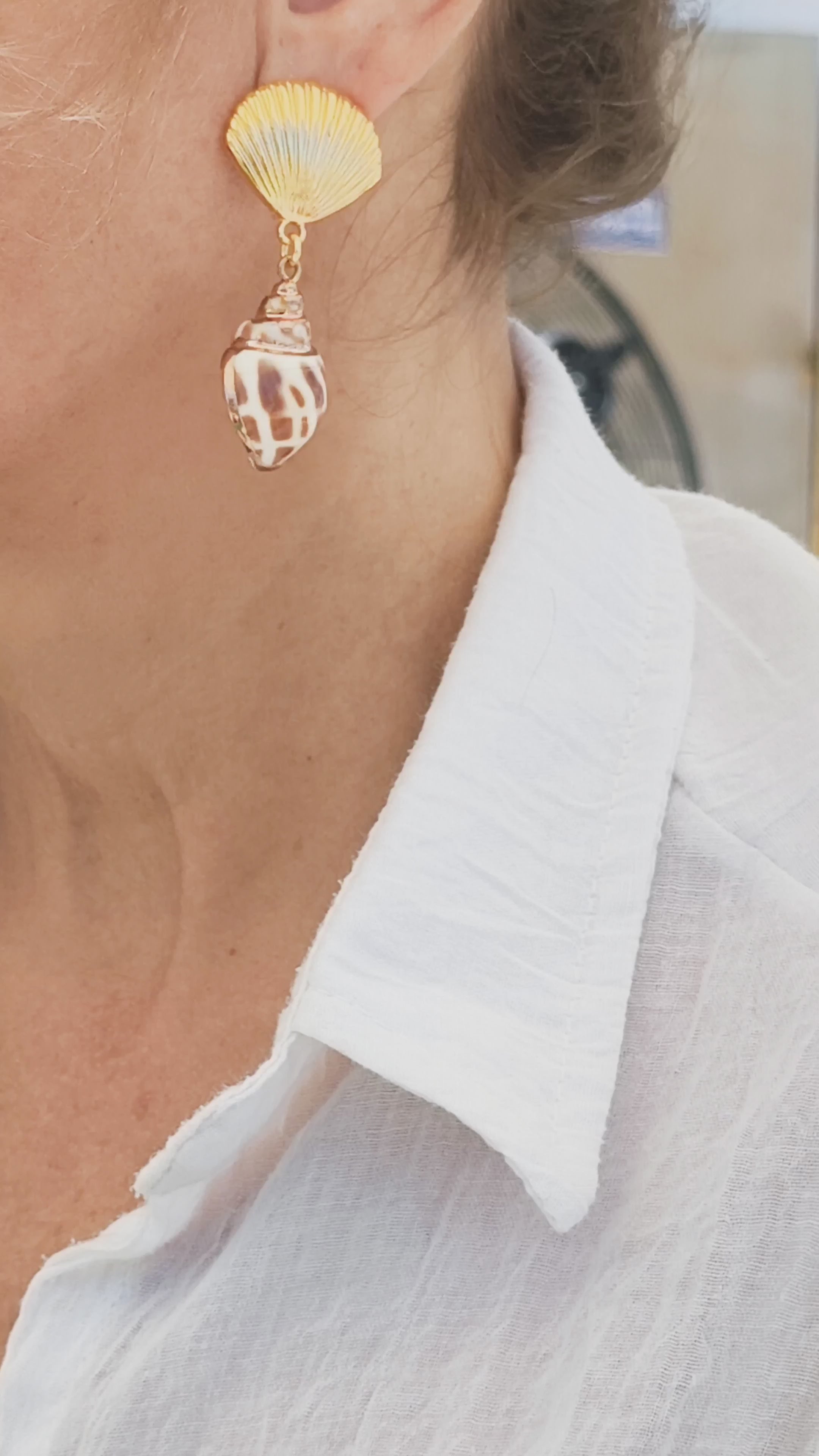 Earrings "Costa Dorada"