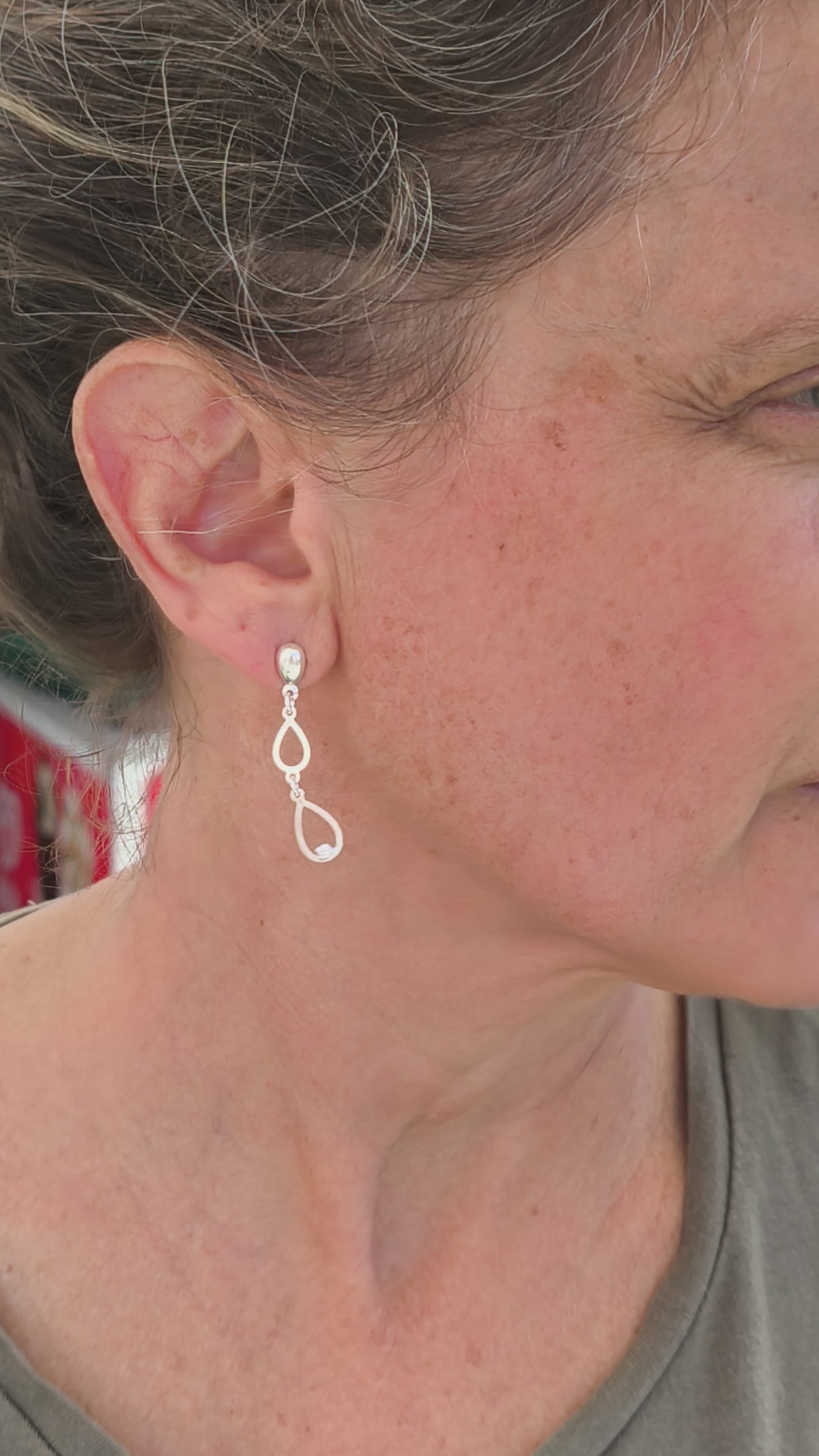 Earrings "Círculo de Violeta"