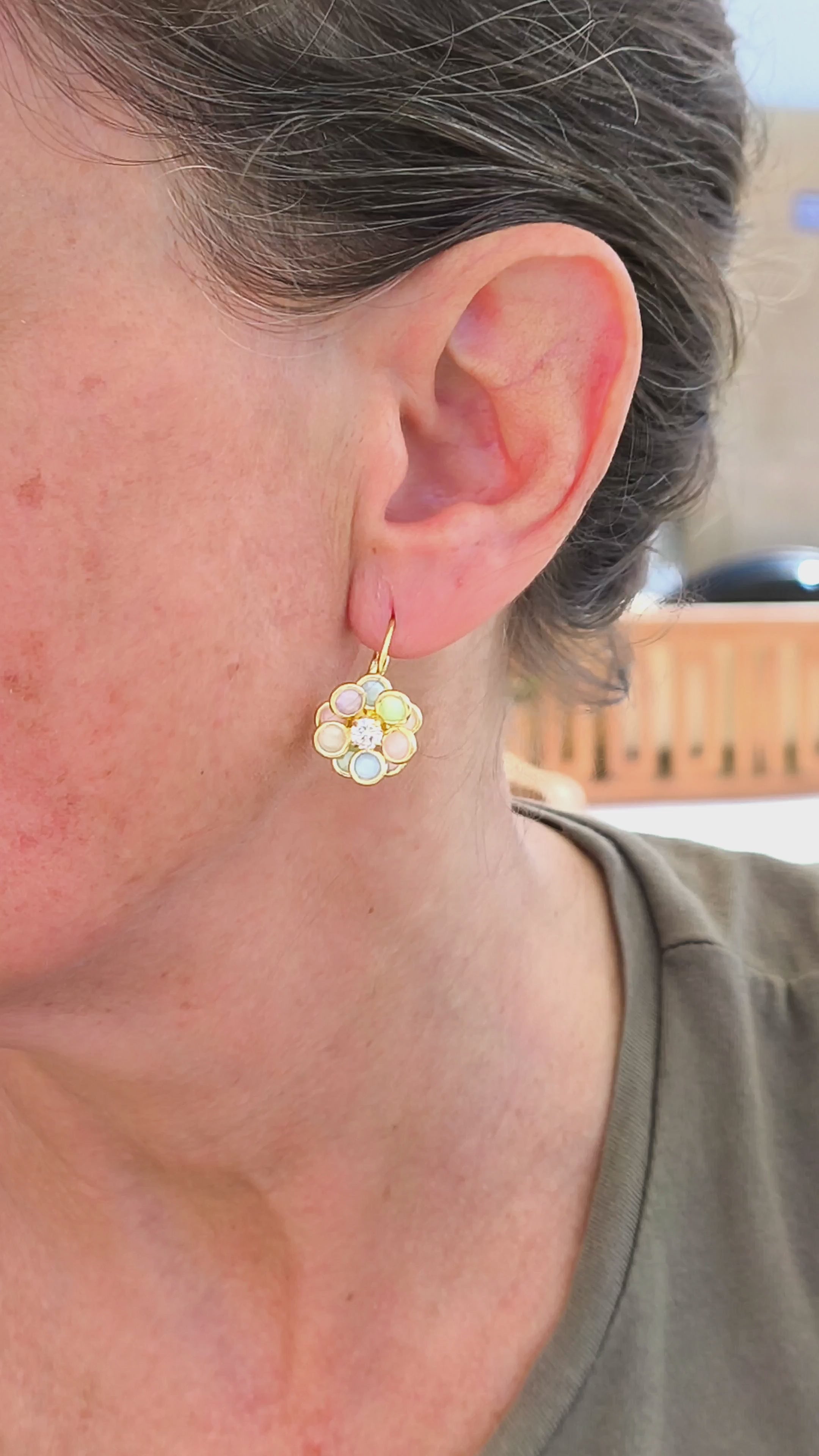 Earrings "Flores de Camila"