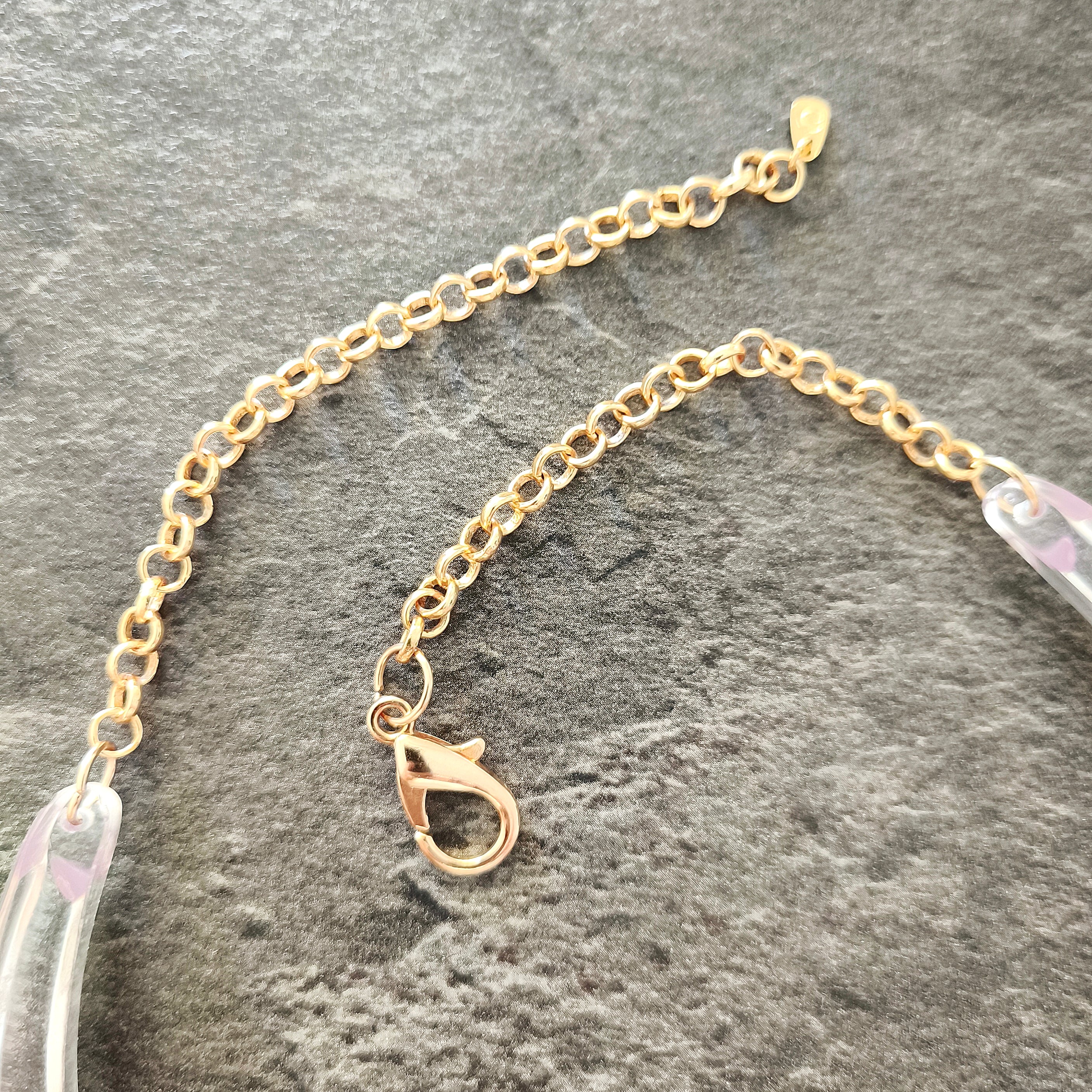 Necklace “Ola de Cristal”